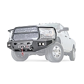 Warn Bumper Ascent 1-Piece Design Steel Black - 107002