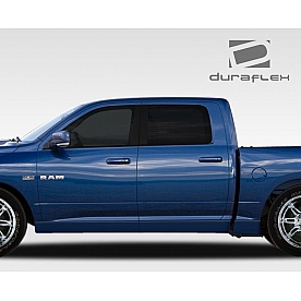 Extreme Dimensions Side Skirt - Primered Fiberglass Reinforced Plastic Black Set of 6 - 108116