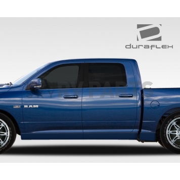 Extreme Dimensions Side Skirt - Primered Fiberglass Reinforced Plastic Black Set of 6 - 108116