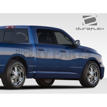 Extreme Dimensions Side Skirt - Primered Fiberglass Reinforced Plastic Black Set of 6 - 108116-2