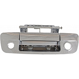 Help! By Dorman Tailgate Handle - Chrome Plated Plastic Silver - 91015