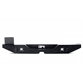 Body Armor Bumper 1-Piece Type Steel Black - JL2361