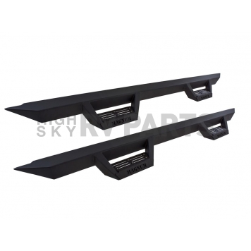 Raptor Series Nerf Bar Black Matte Powder Coated Steel - RTS32DG-1