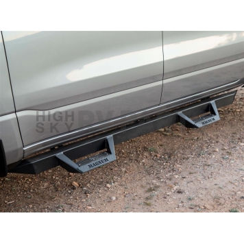 Raptor Series Nerf Bar Black Matte Powder Coated Steel - RTS32DG-2