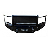 Iron Cross Bumper 1-Piece Heavy Duty Grill Steel Black - 2462519