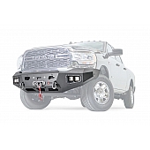 Warn Bumper Ascent 1-Piece Design Steel Black - 107001