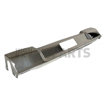 Crown Automotive Bumper Trim Polished Stainless Steel Black - RT34055