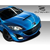 Extreme Dimensions Hood - Fiberglass Black - 108682