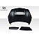 Extreme Dimensions Hood - Fiberglass Black - 108682