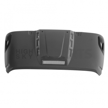 Smittybilt Hood - Heat Reduction Black Electro Coated Steel - 76500