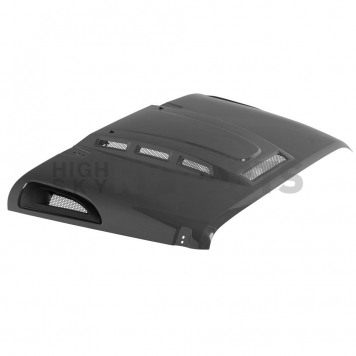 Smittybilt Hood - Heat Reduction Black Electro Coated Steel - 76500-10