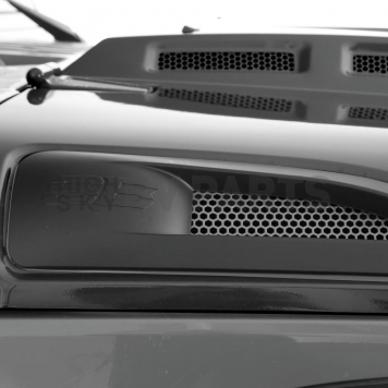 Smittybilt Hood - Heat Reduction Black Electro Coated Steel - 76500-6