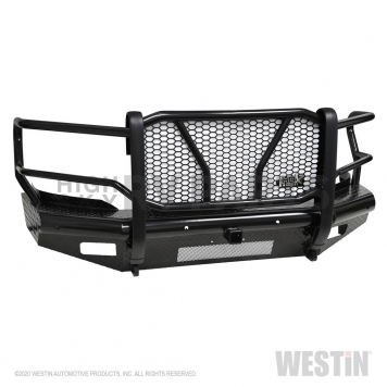 Westin Automotive Bumper HDX Bandit 1-Piece Design Steel Black - 5831195-7