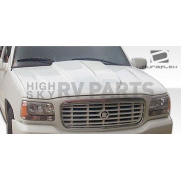 Extreme Dimensions Hood - Primered Fiberglass Black - 103023