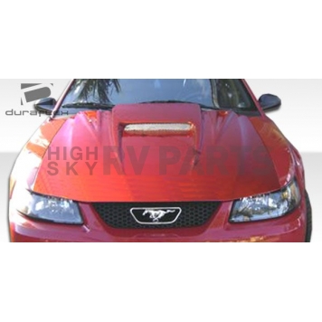 Extreme Dimensions Hood - Primered Fiberglass Black - 102071