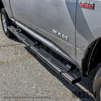 Westin Automotive Nerf Bar - Truck Wheel to Wheel Black Textured Powder Coated Steel Oval Straight - 28534785-4