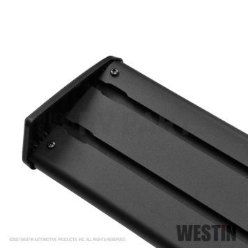 Westin Automotive Nerf Bar - Truck Wheel to Wheel Black Textured Powder Coated Steel Oval Straight - 28534785-5