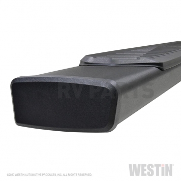 Westin Automotive Nerf Bar - Truck Wheel to Wheel Black Textured Powder Coated Steel Oval Straight - 28534785-7