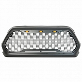 Paramount Automotive Grille - Matte Black ABS Plastic - 410171MB