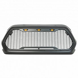 Paramount Automotive Grille - Matte Black ABS Plastic - 410171MB