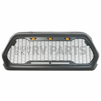 Paramount Automotive Grille - Matte Black ABS Plastic - 410171MB
