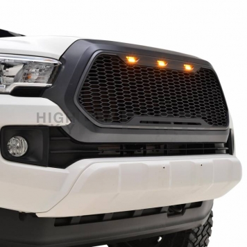 Paramount Automotive Grille - Matte Black ABS Plastic - 410171MB-5