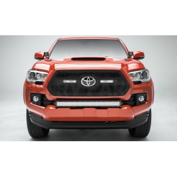 T-Rex Truck Products Grille Insert - Honeycomb Trapezoid Black Powder Coated Steel - 7319511BR-9