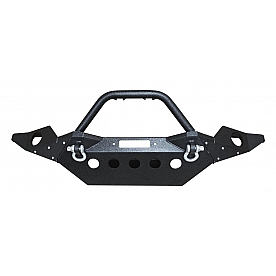 Crown Automotive Bumper RT Off-Road 1-Piece Type Steel Black - RT20046