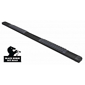 Black Horse Offroad Running Board Aluminum Stationary Black - GRAM0979BK