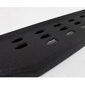 Go Rhino Running Board Black Textured Powder Coated Steel Stationary - 941068720T