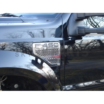 Street Scene Fender Vent -  Chrome Plated Set Of 2 - 95078768-3