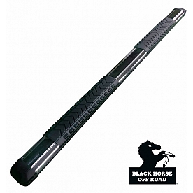 Black Horse Offroad Running Board Aluminum Stationary Polished - NDGRAM0979