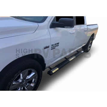 Black Horse Offroad Running Board Aluminum Stationary Polished - NDGRAM0979-3