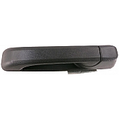 Help! By Dorman Exterior Door Handle - Plastic Black Single - 82054