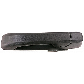 Help! By Dorman Exterior Door Handle - Plastic Black Single - 82054