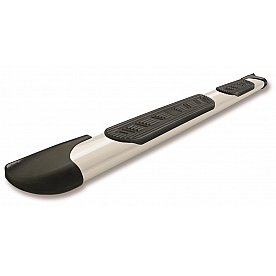 Iron Cross Running Board Polished Steel Stationary - 9286