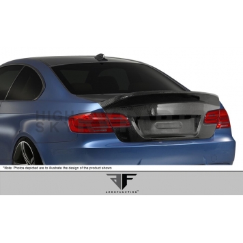 Extreme Dimensions Trunk Lid - Carbon Fiber Clear - 106810