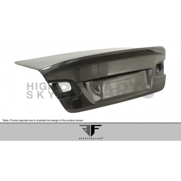 Extreme Dimensions Trunk Lid - Carbon Fiber Clear - 106810-2