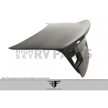 Extreme Dimensions Trunk Lid - Carbon Fiber Clear - 106810-3