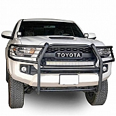 Black Horse Offroad Grille Guard 1-1/2 Inch Black Powder Coated Steel - 7A096402MA