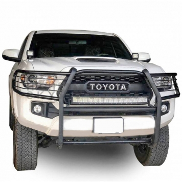 Black Horse Offroad Grille Guard 1-1/2 Inch Black Powder Coated Steel - 7A096402MA