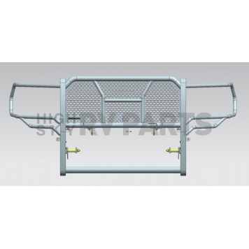 Black Horse Offroad Grille Guard 2-1/4 Inch Black Powder Coated Steel - RUDORA20B