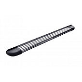 Romik USA Running Board Polished Aluminum Stationary - 21345418