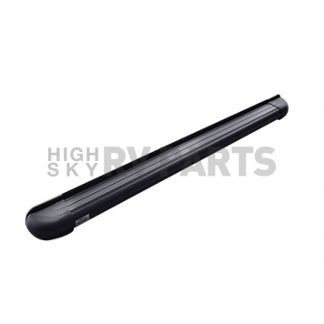 Romik USA Running Board Black Anodized Aluminum Stationary - 21345419-1