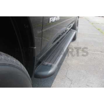 Romik USA Running Board Black Anodized Aluminum Stationary - 21345419-2