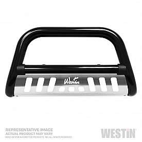 Westin Automotive Bull Bar Tube 3 Inch Black Powder Coated  Steel - 324025