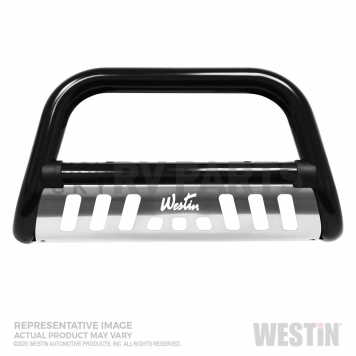 Westin Automotive Bull Bar Tube 3 Inch Black Powder Coated  Steel - 324025-1
