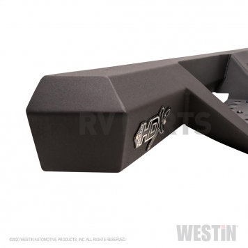 Westin Automotive Nerf Bar - Truck Wheel to Wheel Black Powder Coated Steel Square - 56534785-9