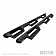 Westin Automotive Nerf Bar - Truck Wheel to Wheel Black Powder Coated Steel Square - 56534785