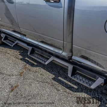 Westin Automotive Nerf Bar - Truck Wheel to Wheel Black Powder Coated Steel Square - 56534785-3